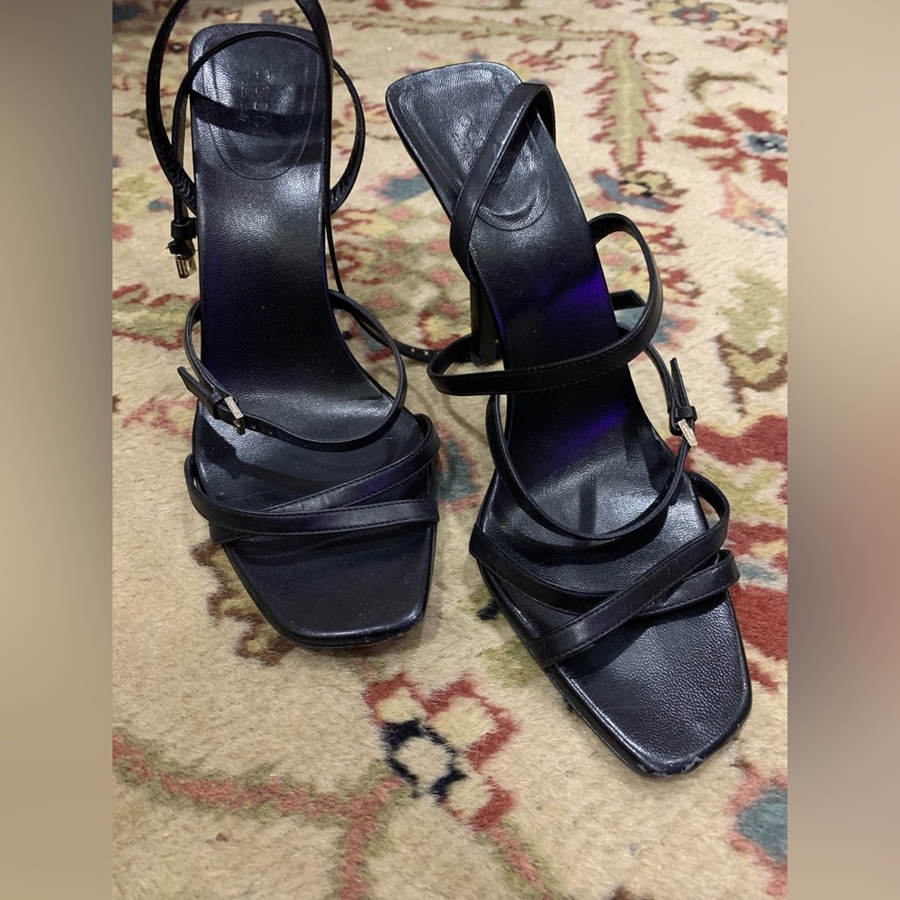 Gucci strappy heels